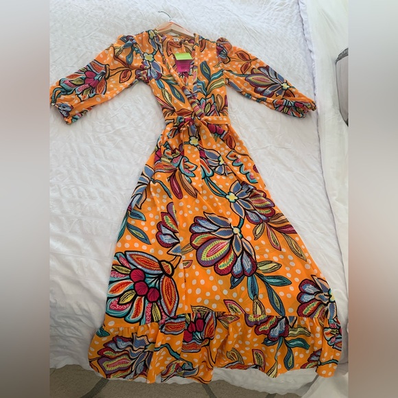 Tabitha Brown Floral Dress/Cover-Up - Picture 5 of 6